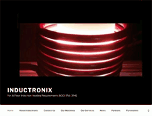 Tablet Screenshot of inductronix.com